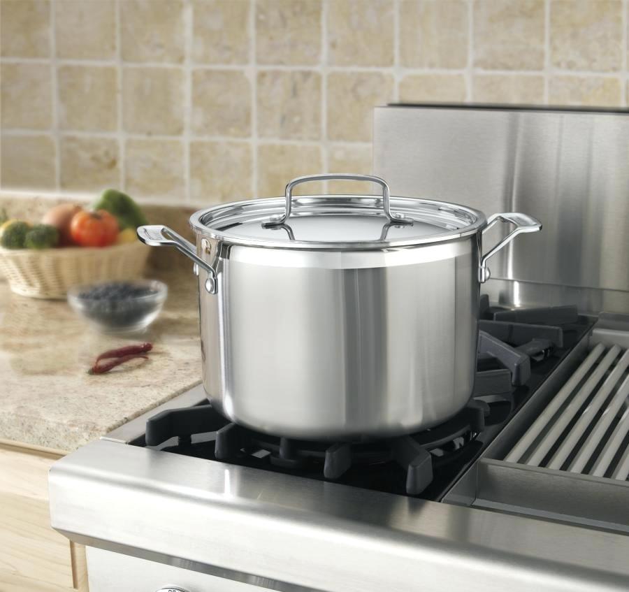 Tramontina 24 qt Covered Stainless Steel Stock Pot