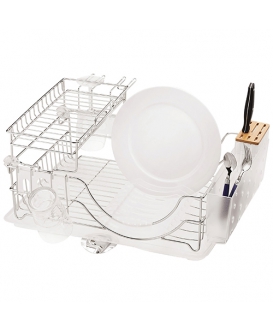 Guzzini Dry & Safe Dish Drainer with Mat - Grey – Modern Quests